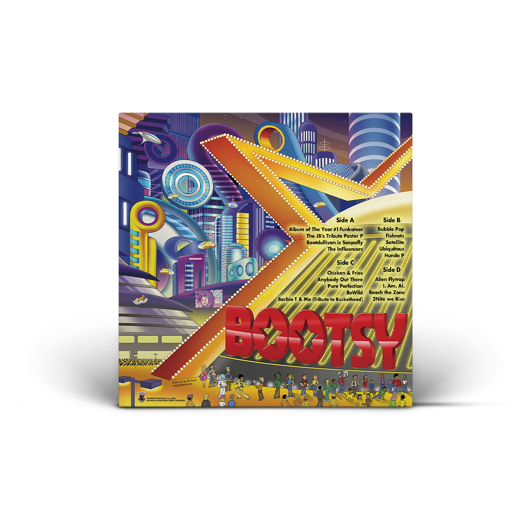 Bootsy Collins - Album of the Year #1 Funkateer Vinyl 2LP