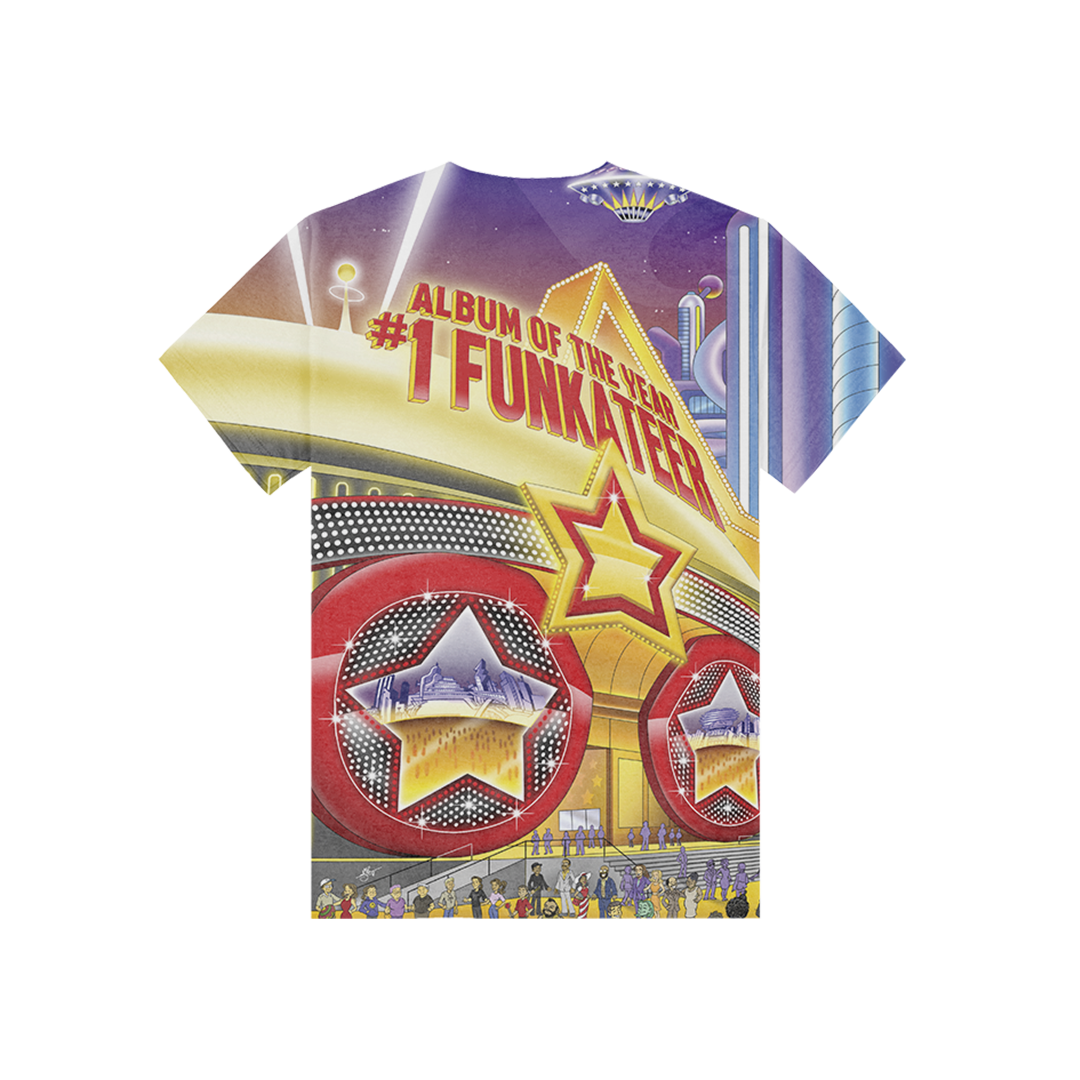 Bootsy Collins - All Over Album of the Year #1 Funkateer T-Shirt