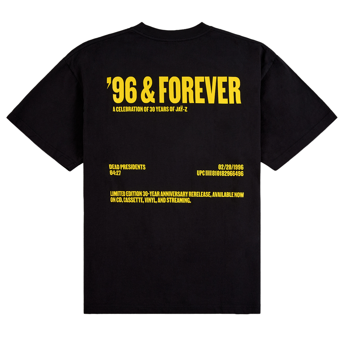JAŸ-Z: 96 & Forever - Tee (DP)
