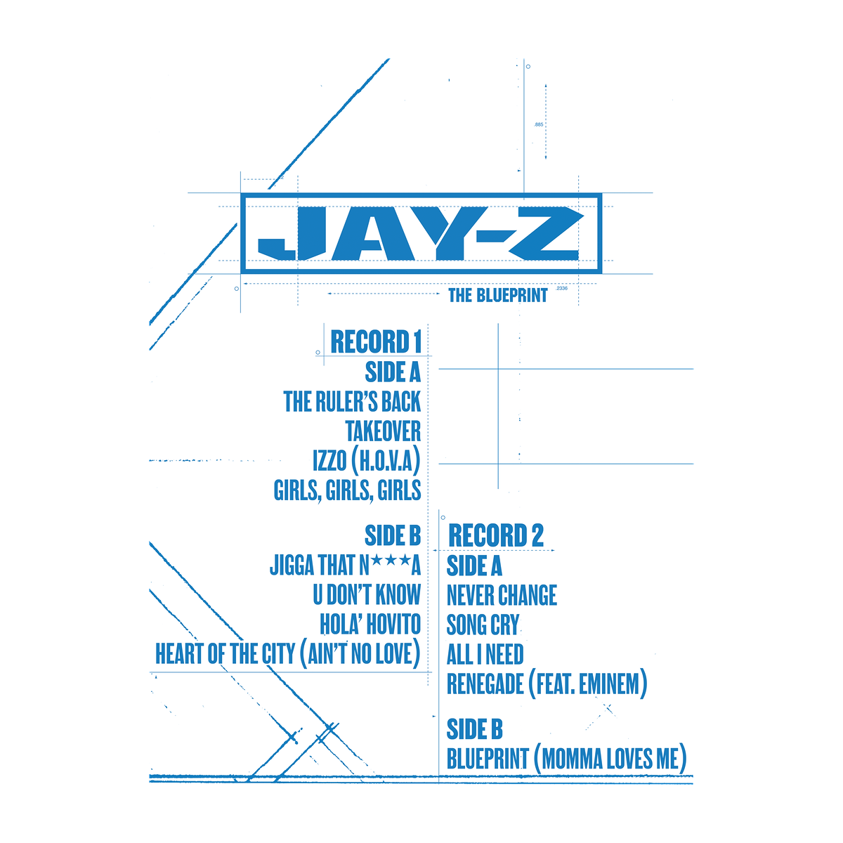 JAŸ-Z: The Blueprint - Poster