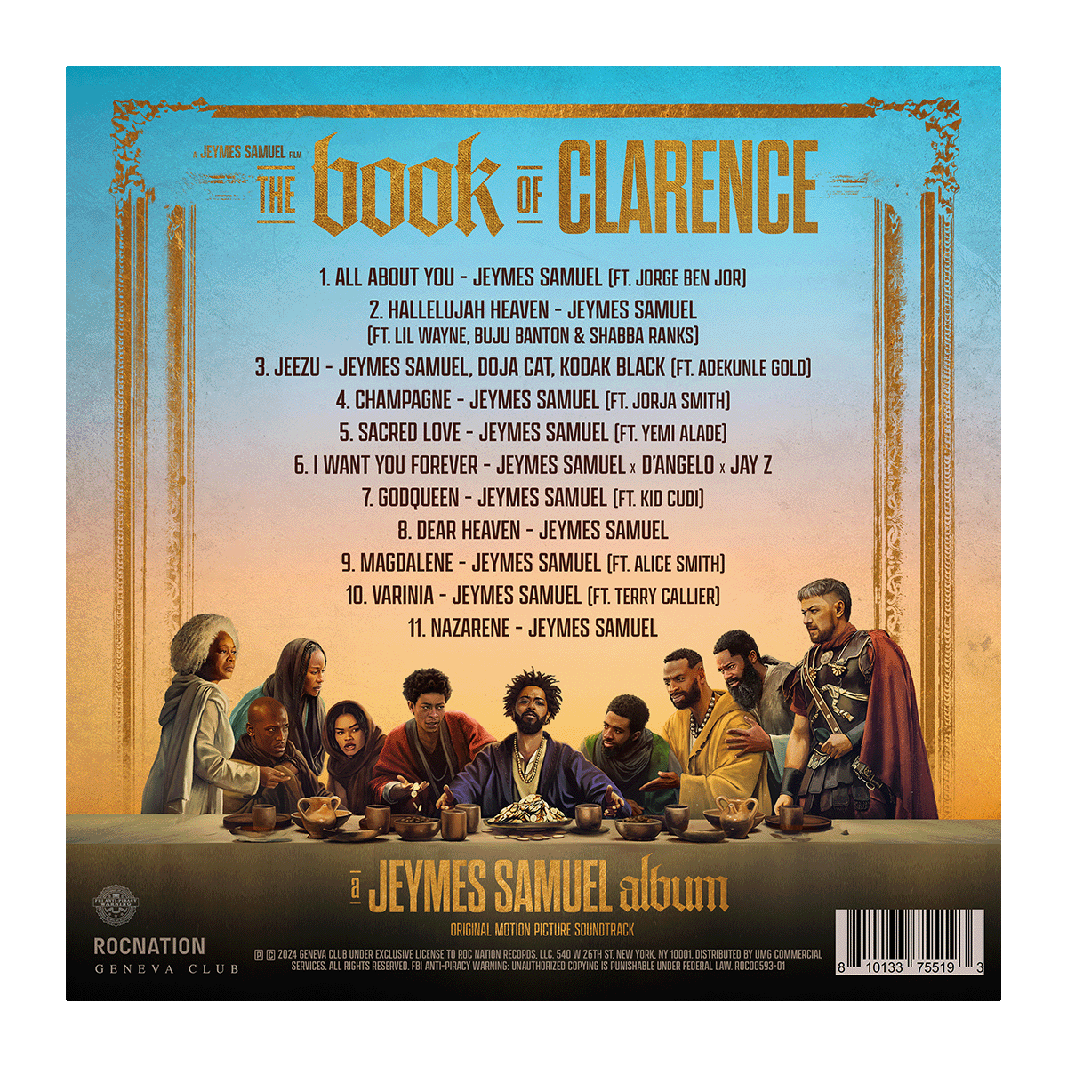 The Book of Clarence - Vinyl (Gold)