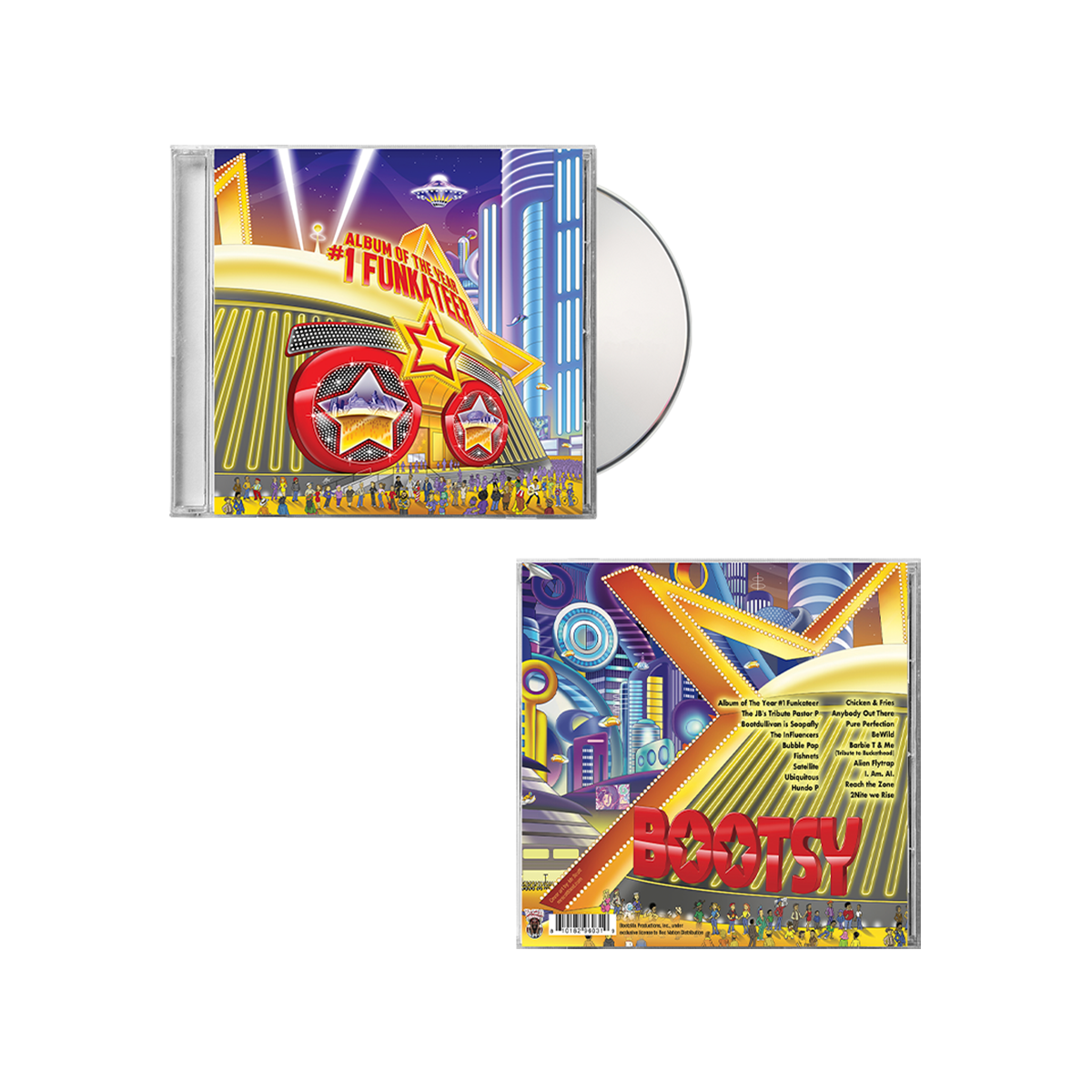 Bootsy Collins - Album of the Year #1 Funkateer CD