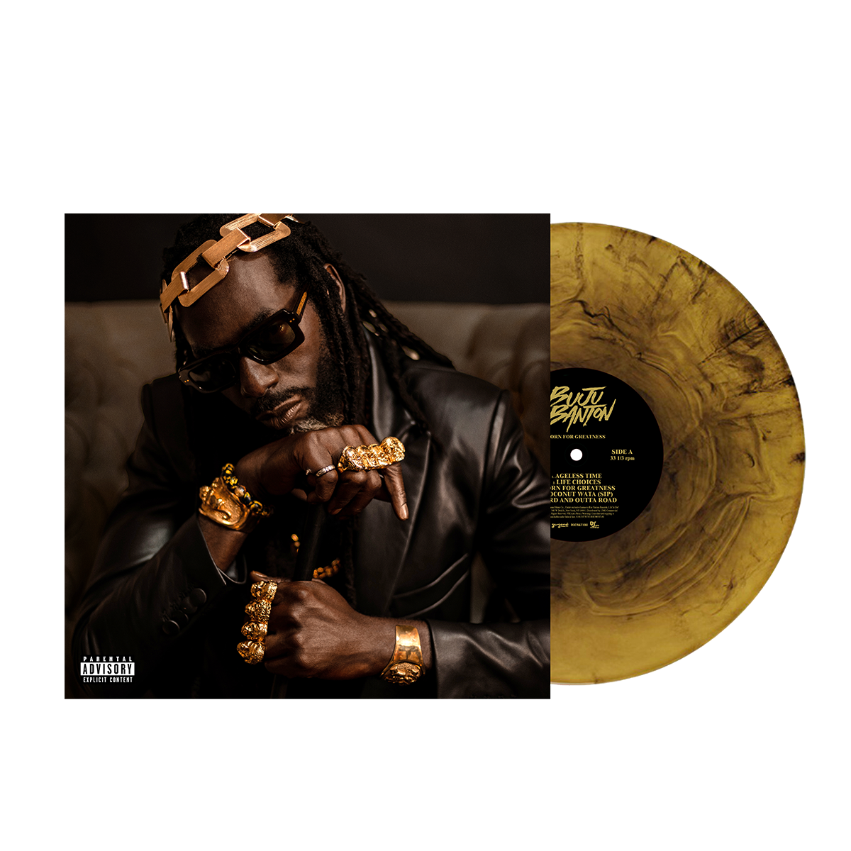Buju Banton: Born For Greatness - 2LP Vinyl (Gold)