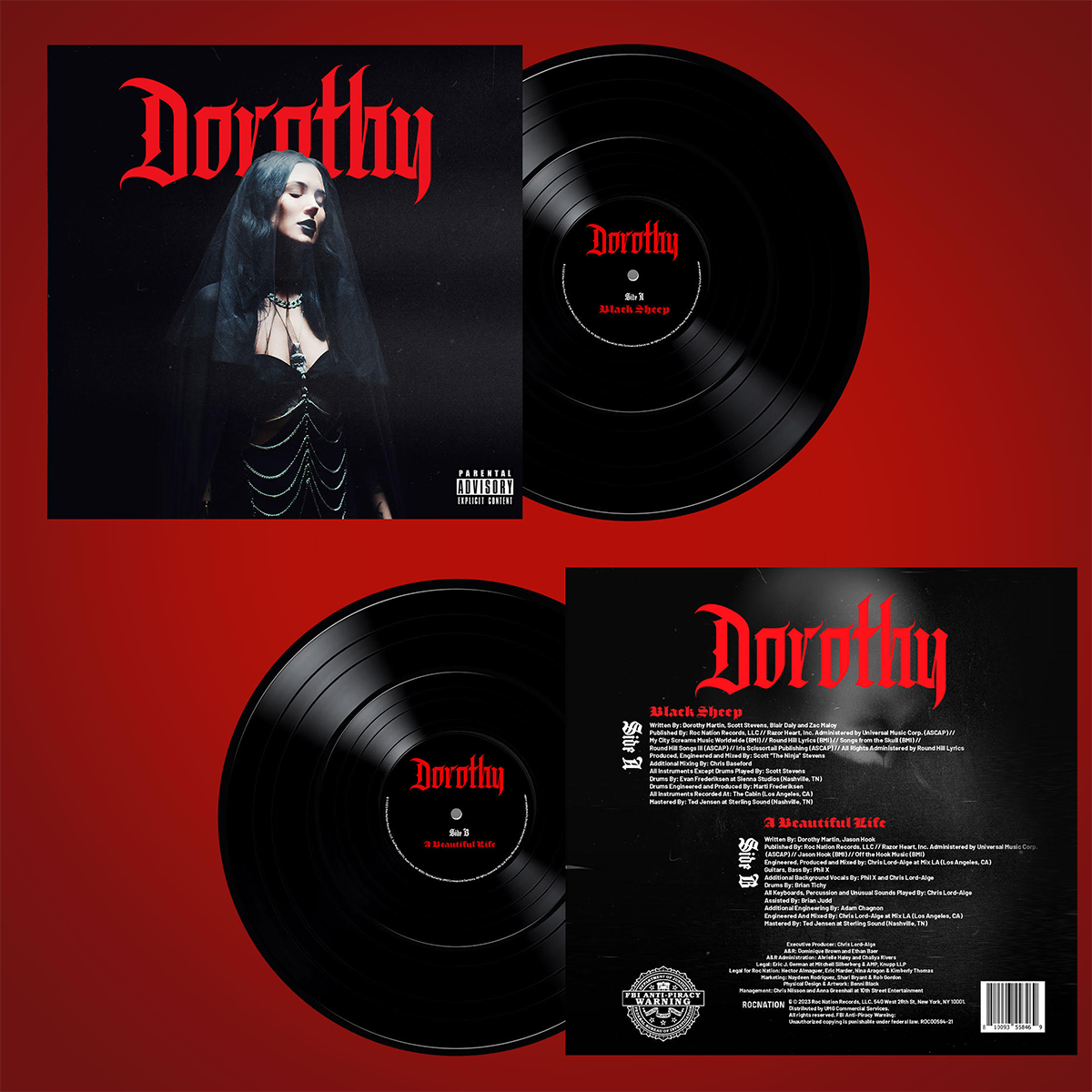 DOROTHY: Black Sheep - 7" Vinyl (Limited Edition)