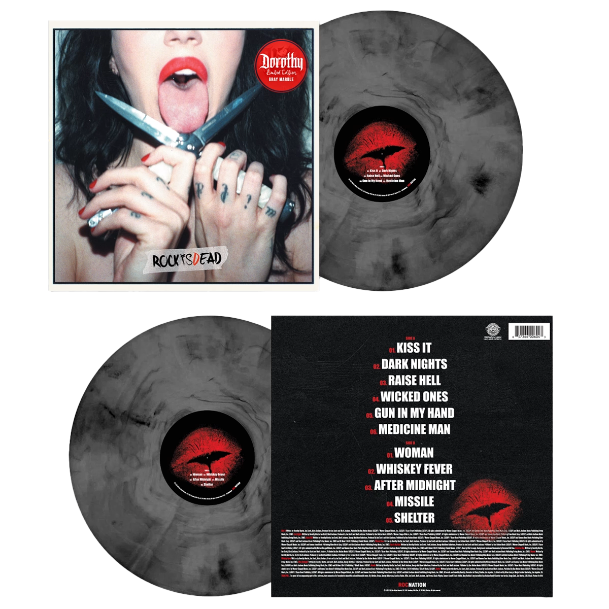 DOROTHY: Rock IS Dead - Vinyl (Gray Marble) (Limited Edition)