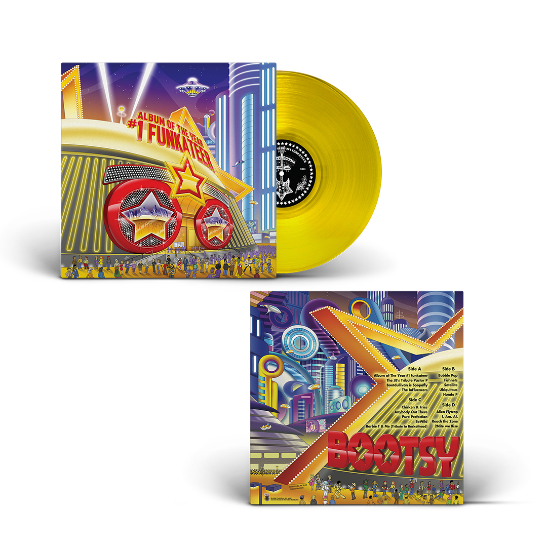Bootsy Collins - Album of the Year #1 Funkateer Vinyl 2LP