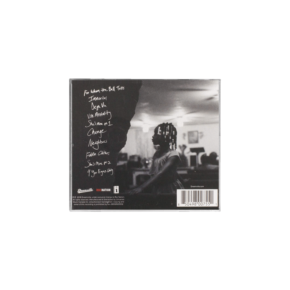 J. Cole - 4 Your Eyez Only CD
