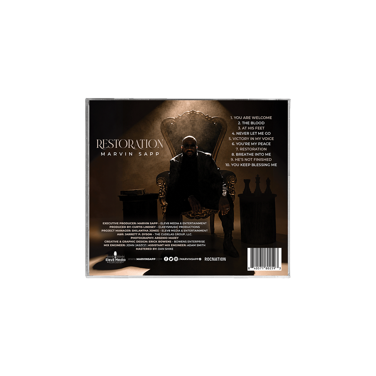 Marvin Sapp: Restoration - CD