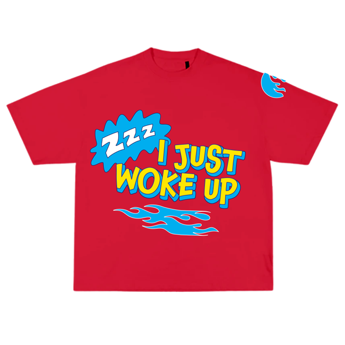 MG Sleepy - I Just Woke Up T-Shirt (Red)