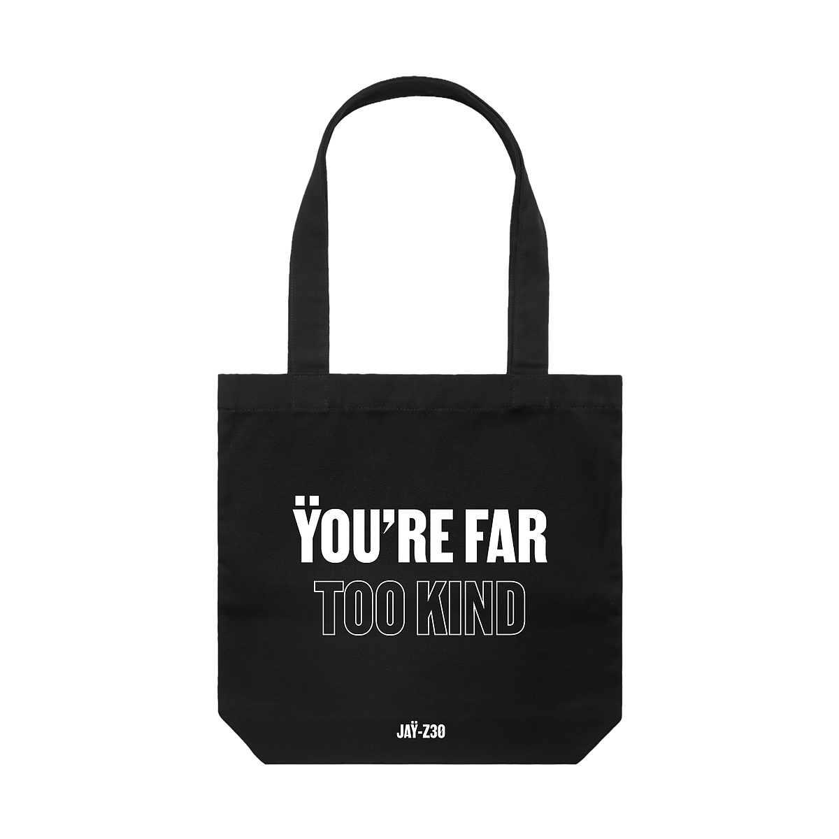 JAŸ-Z: Thank Ÿou - Tote (Black)