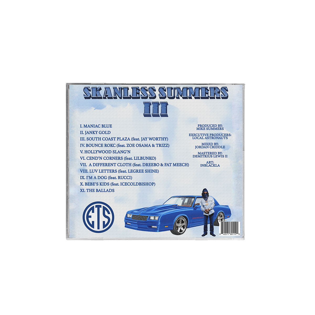 T.F & MIKE SUMMERS: Maniac Blue - CD