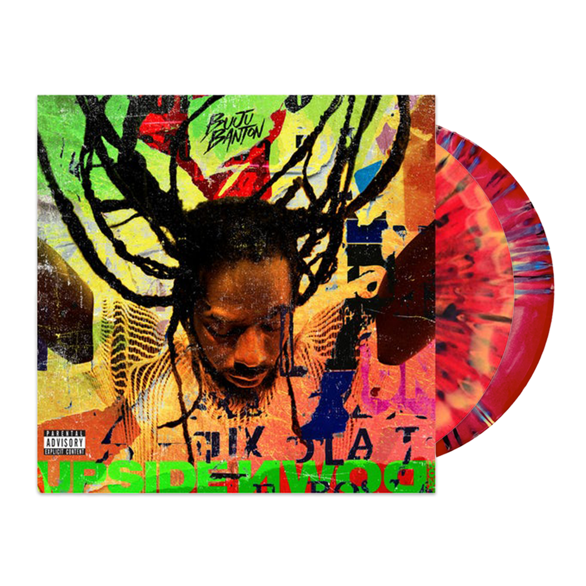 Buju Banton: Upside Down 2020 - 2LP Vinyl (Red Splatter)