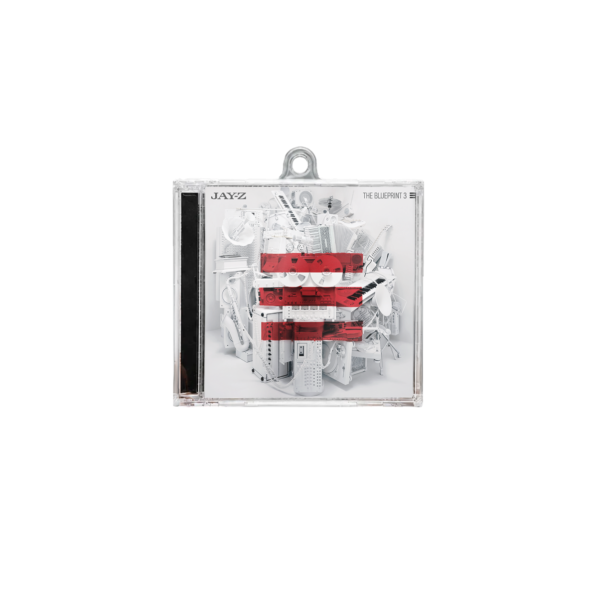 JAŸ-Z: The Blueprint 3 - Album Tag Keychain