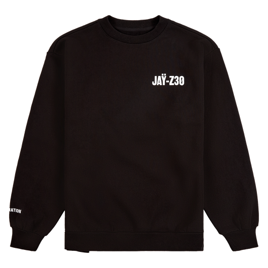 JAŸ-Z: All Offense - Crewneck (Black)