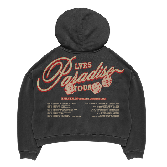 Isaiah Falls: LVRS Paradise Tour - Hoodie (Black)