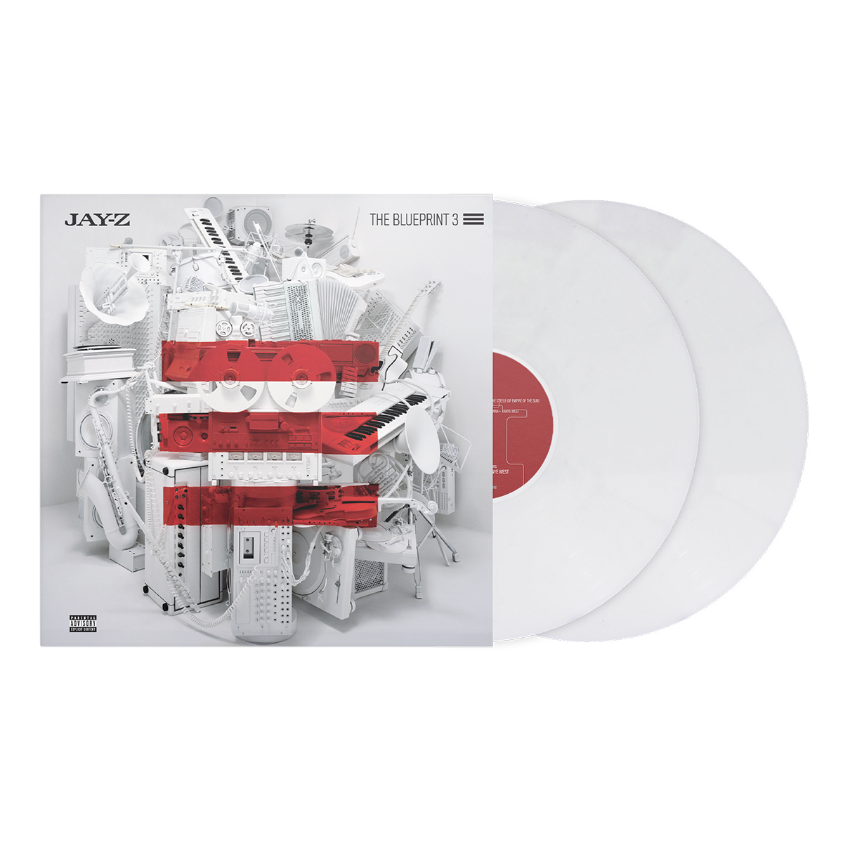 JAŸ-Z: The Blueprint 3  - 2LP Vinyl (White)