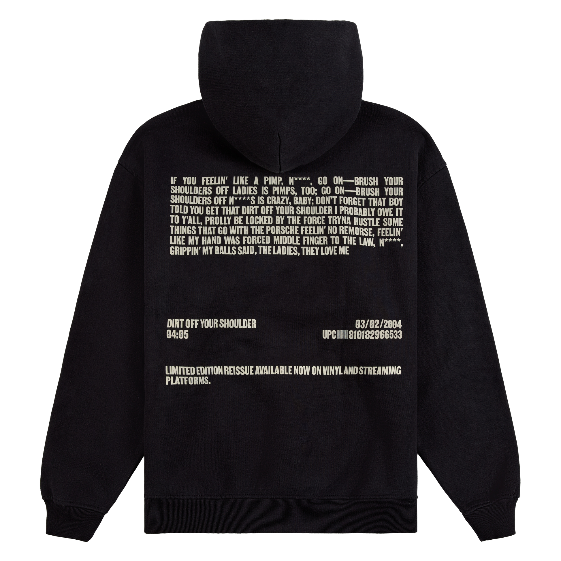 JAŸ-Z: Dirt Off Your Shoulder - Hoodie – Roc Nation