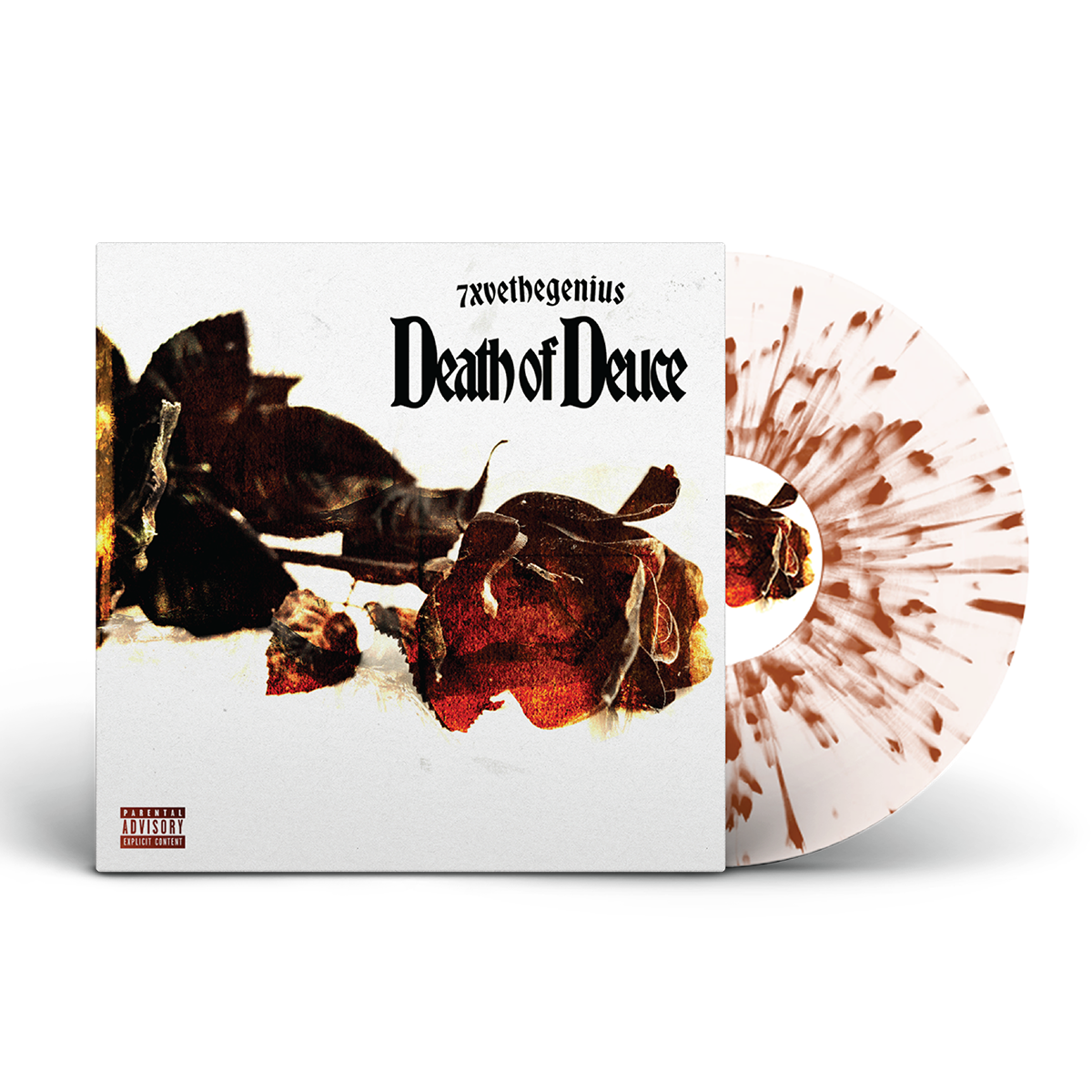 7XVETHEGENIUS - Death of Deuce Amber Splatter Vinyl 2LP