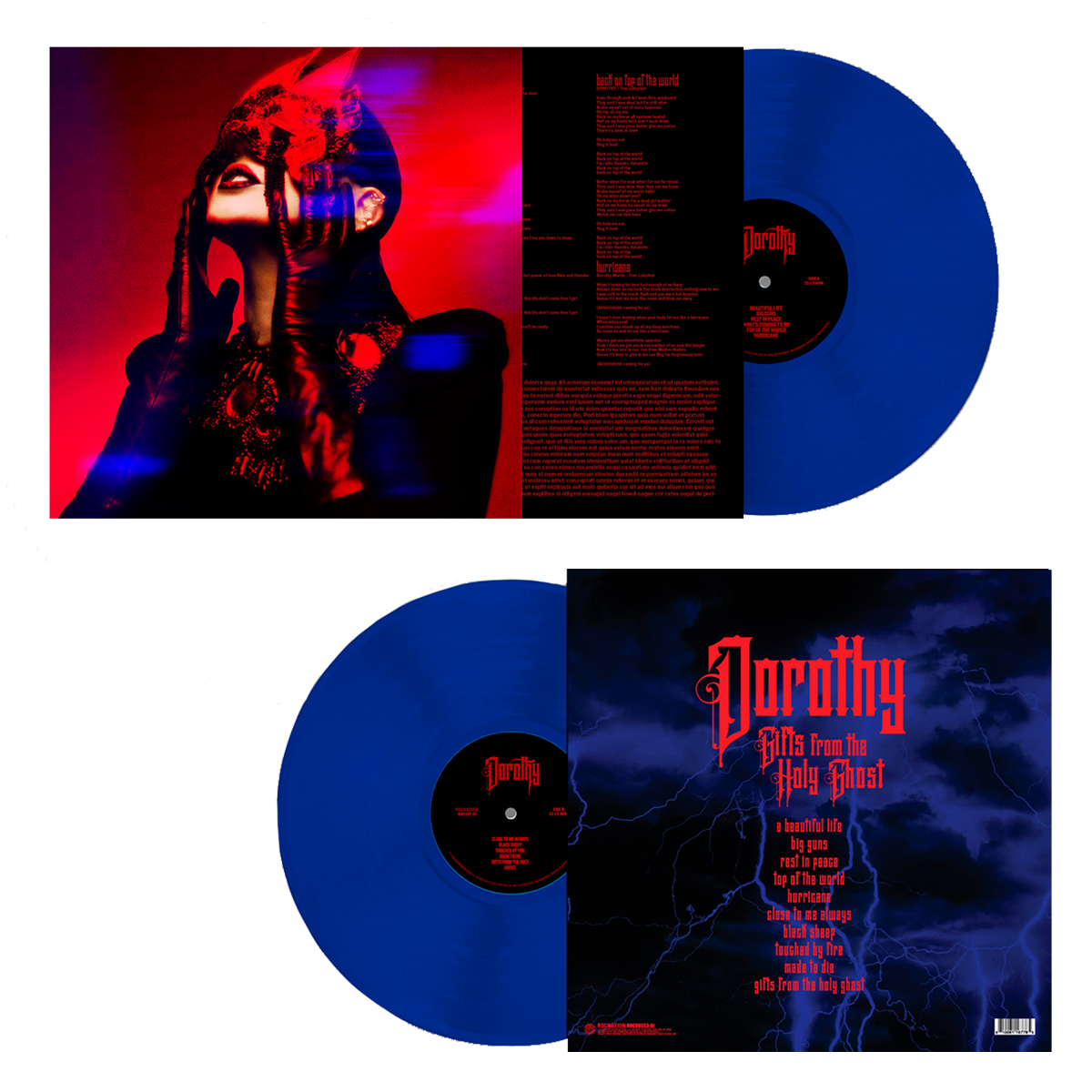 DOROTHY - Gifts From The Holy Ghost Blue Vinyl LP