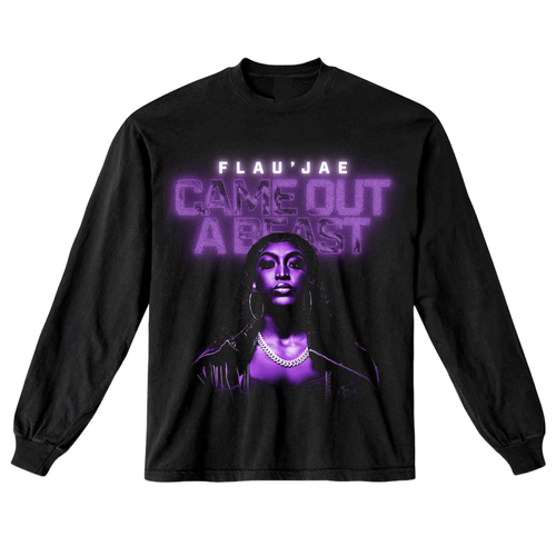 Flau'jae - Came Out A Beast Long Sleeve Tee