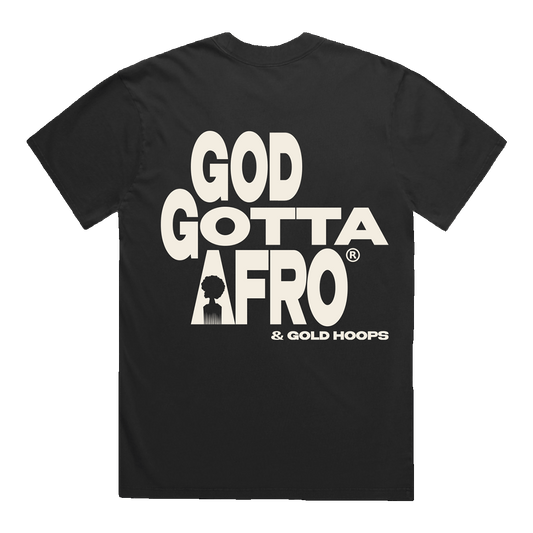 Rapsody: God Gotta Afro & Gold Hoops - Tee