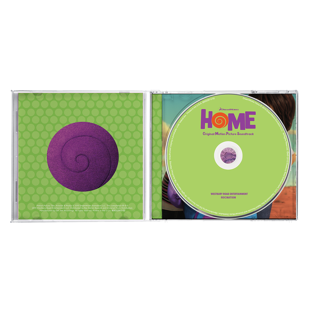 Home (Original Motion Picture Soundtrack) - CD