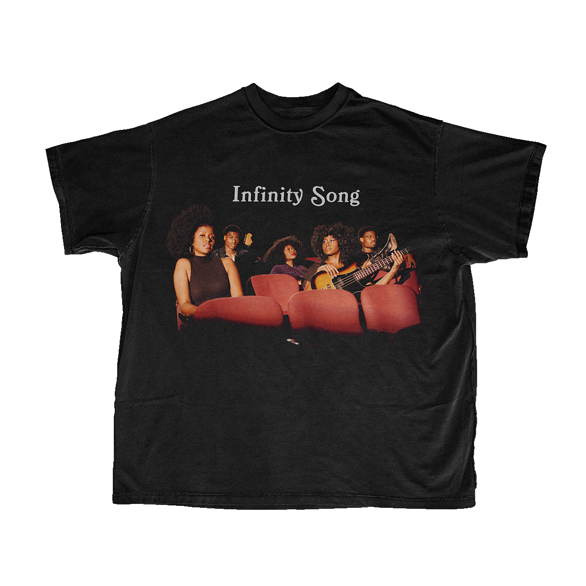 Infinity Song - Mad Love Anniversary Tee - Black