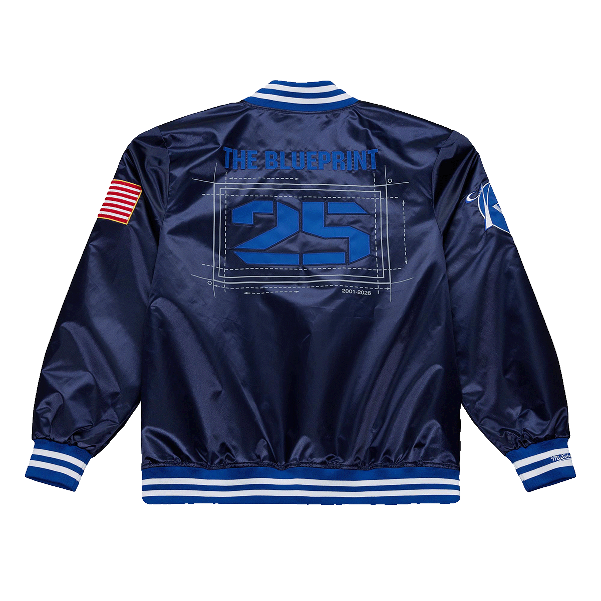 JAŸ-Z: Blueprint x Yankees - Satin Jacket