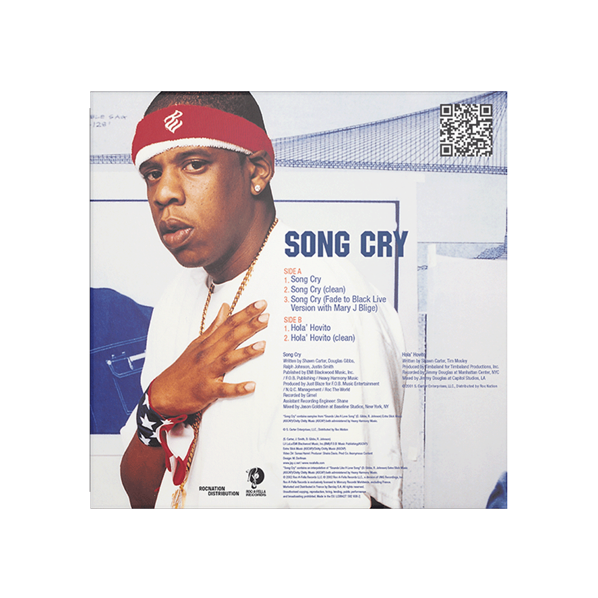 JAŸ-Z: Song Cry / Hola Hovito - Vinyl