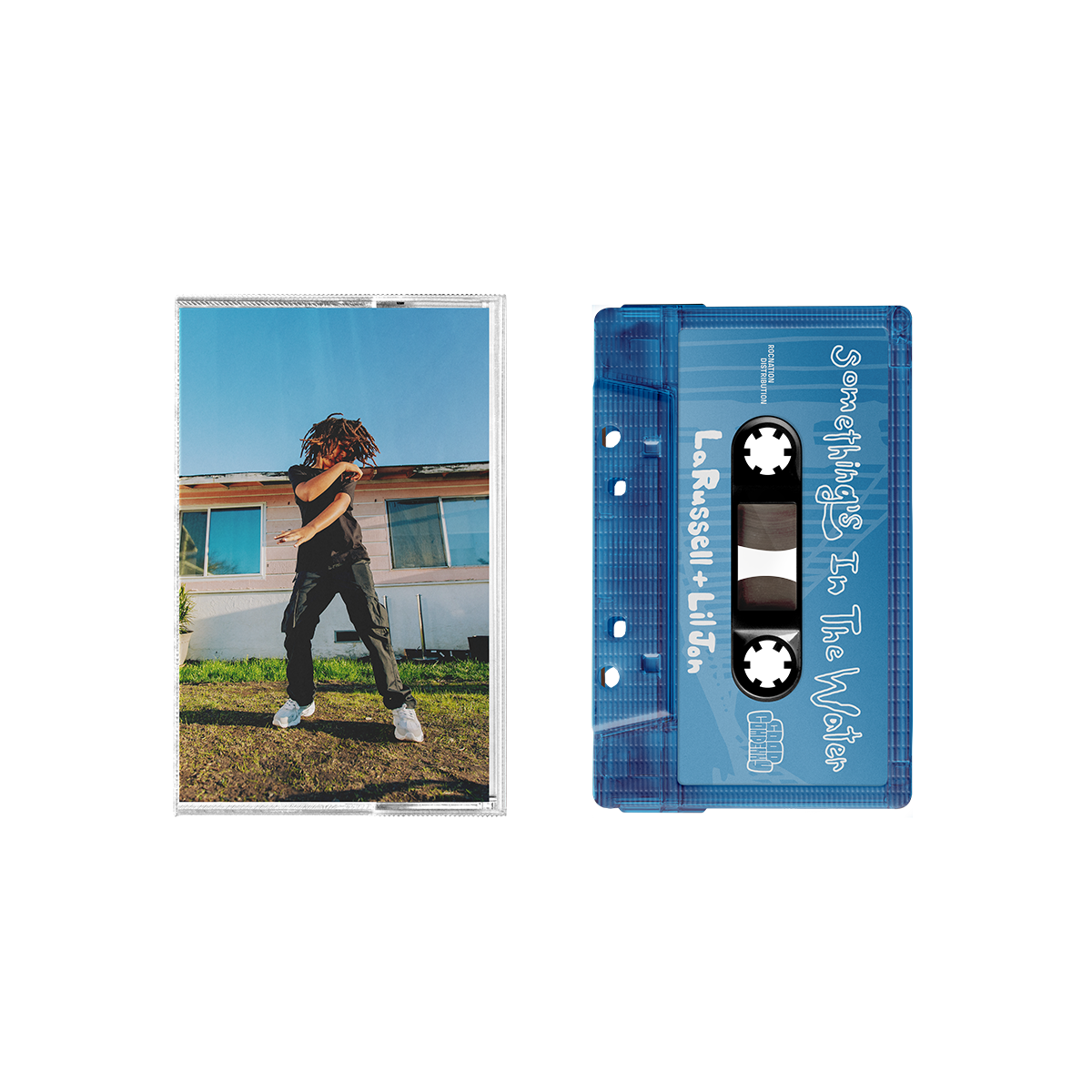 LaRussell: Something's in the Water - Cassette (Blue)