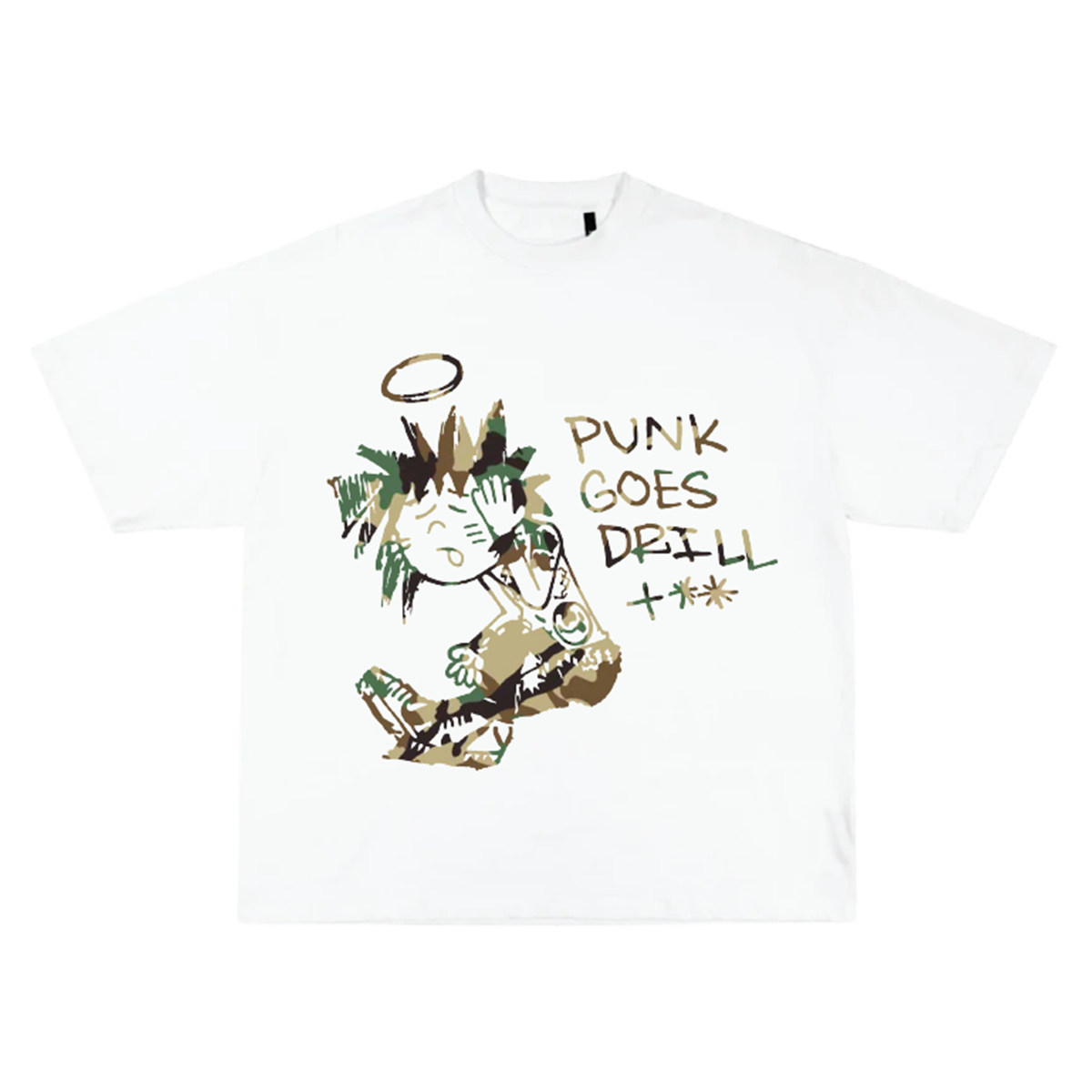 POLO PERKS <3 <3 <3: Punk Goes Drill Anniversary - Tee (Camo)