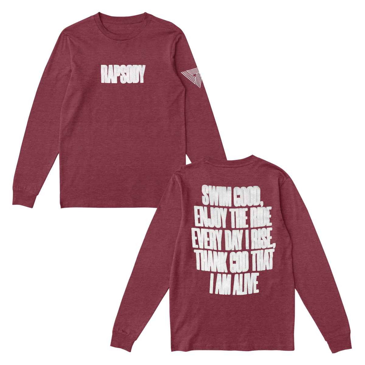 Rapsody - Burgundy Long Sleeve