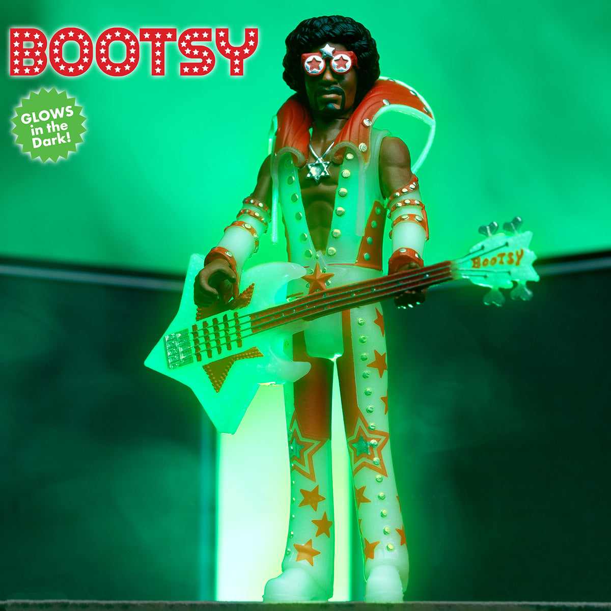 Bootsy Collins -  ReAction Figures Wave 03 (Glow)