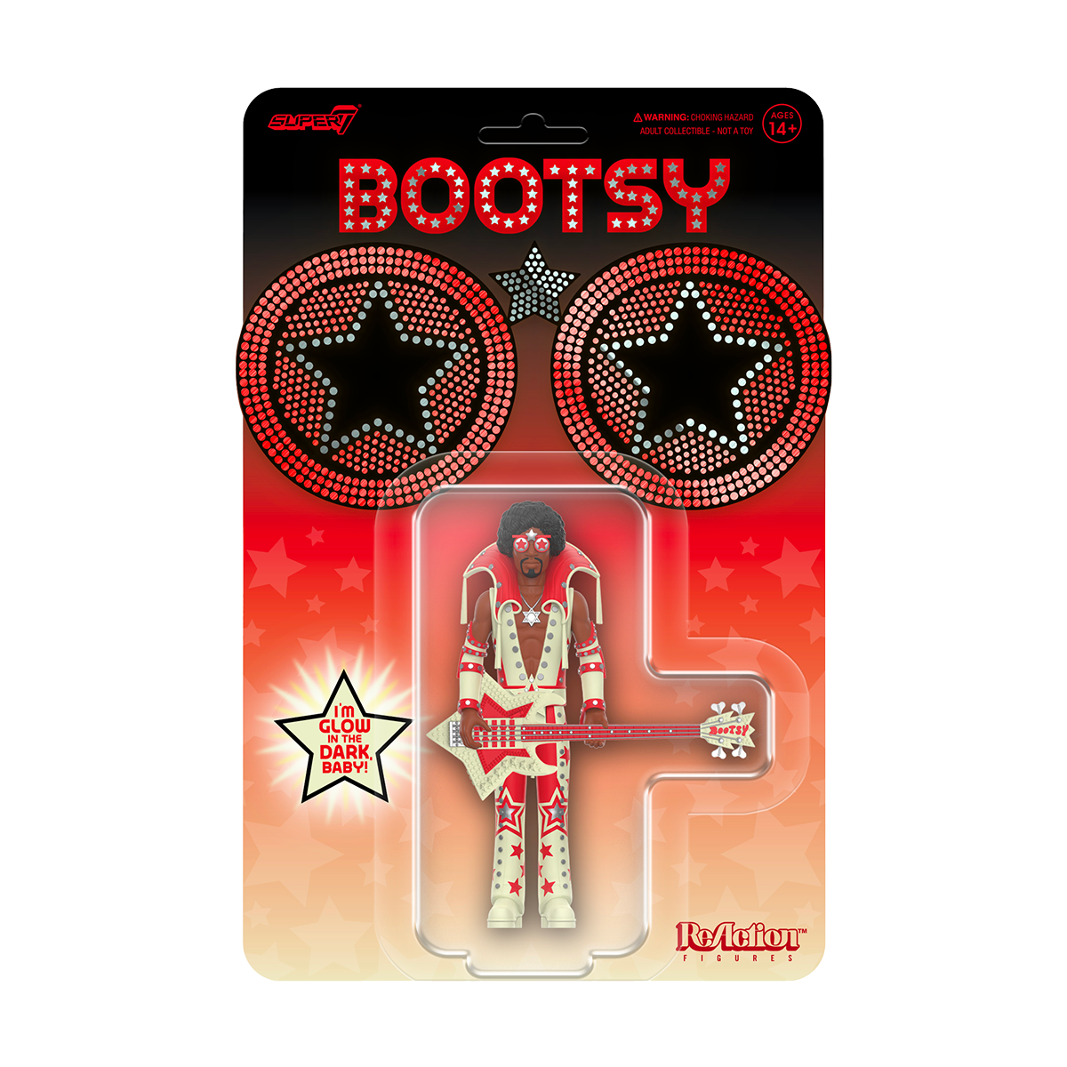 Bootsy Collins -  ReAction Figures Wave 03 (Glow)