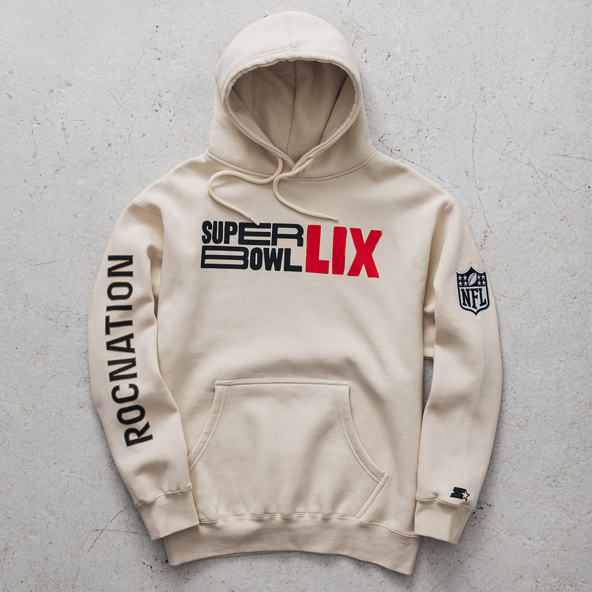 Roc Nation x NFL Starter Hoodie (Oat)