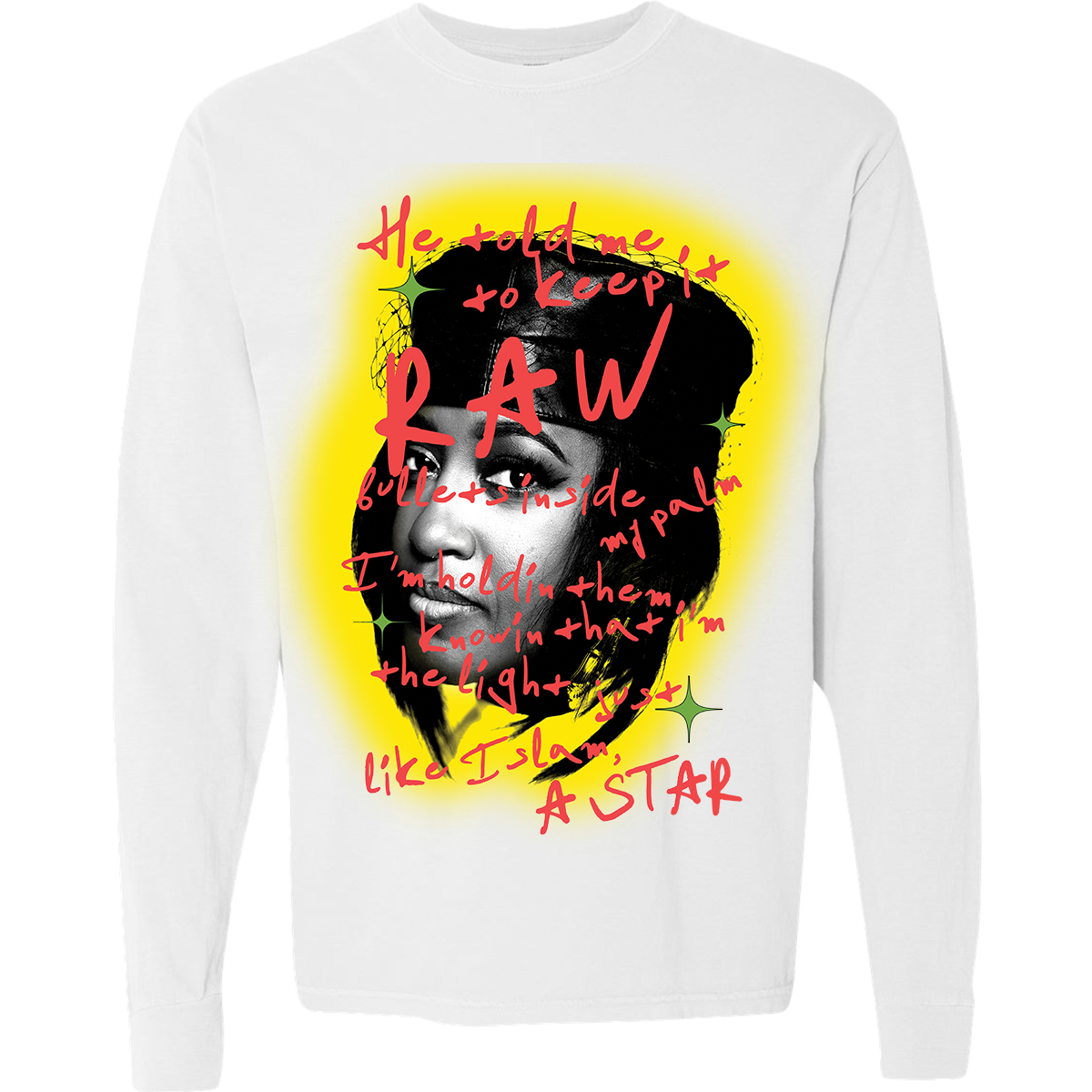 Rapsody - Please Don't Cry Tour Long Sleeve Tee