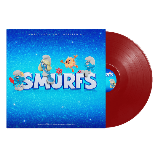 Smurfs Movie Soundtrack Red Vinyl