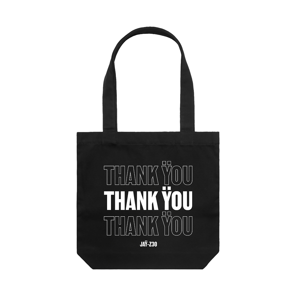 JAŸ-Z: Thank Ÿou - Tote (Black)