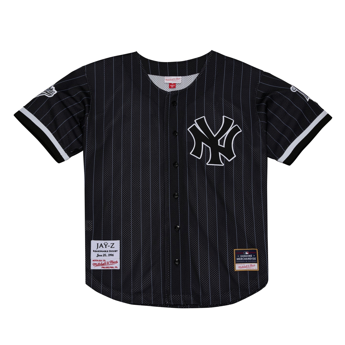 JAŸ-Z: Reasonable Doubt x Yankees - Mesh Jersey
