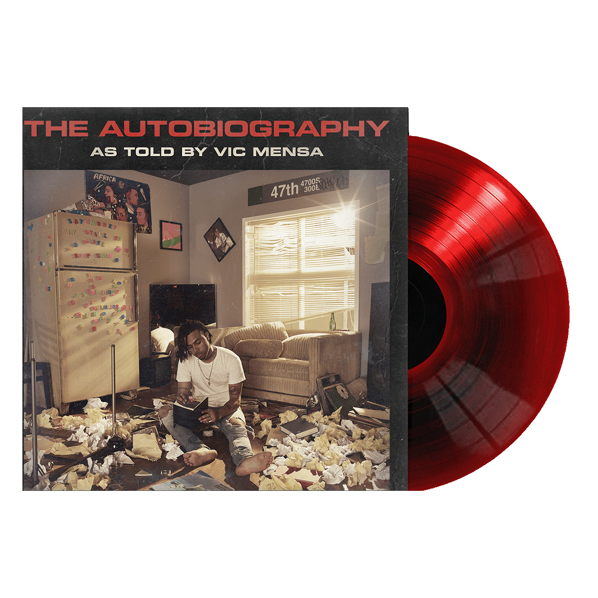 Vic Mensa - Autobiography Limited Edition Red Vinyl