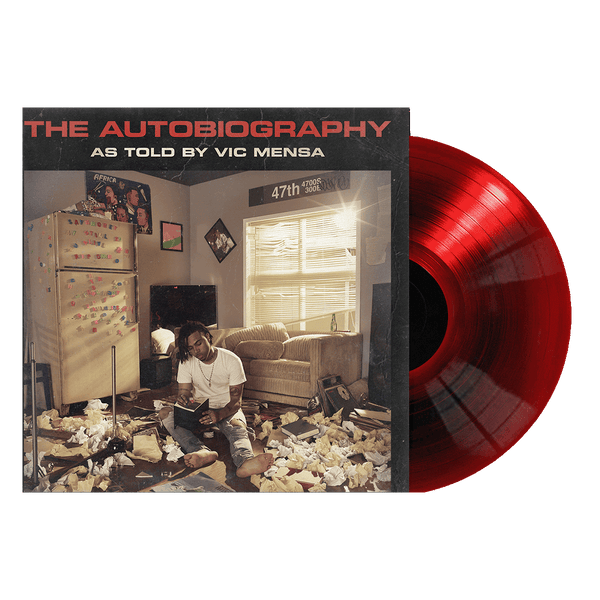Vic Mensa: Autobiography - 2LP Vinyl (Limited Edition Red) – Roc
