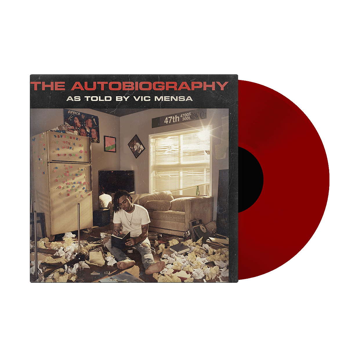 Vic Mensa - Autobiography Limited Edition Red Vinyl