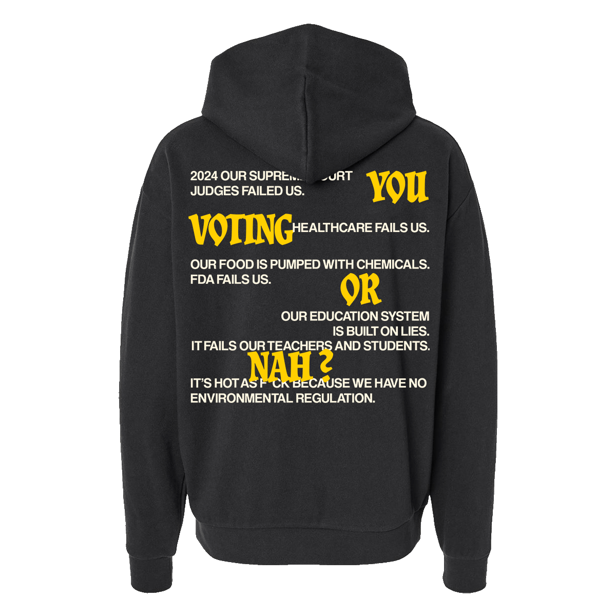 Rapsody - Please Don't Cry Just Vote Tour Hoodie