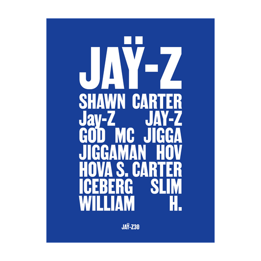 JAŸ-Z: What's In A Name? - Poster