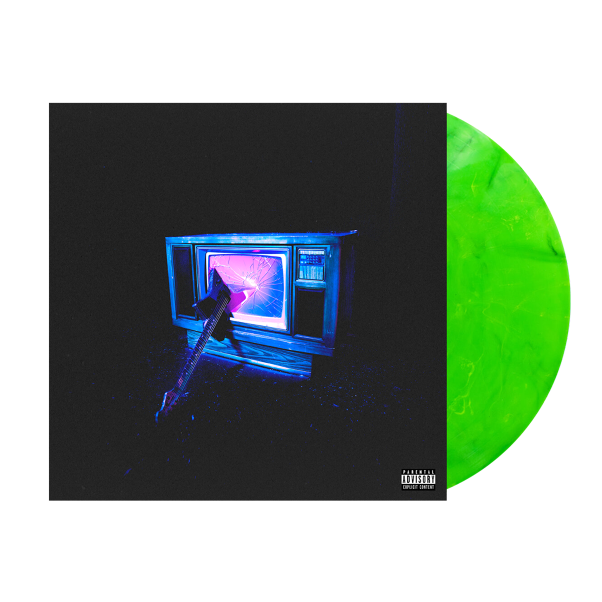 WILLOW Coping Mechanism Vinyl Neon Green Marble Limited Edition willow-coping-mechanism-vinyl-neon-green-marble-limited-edition