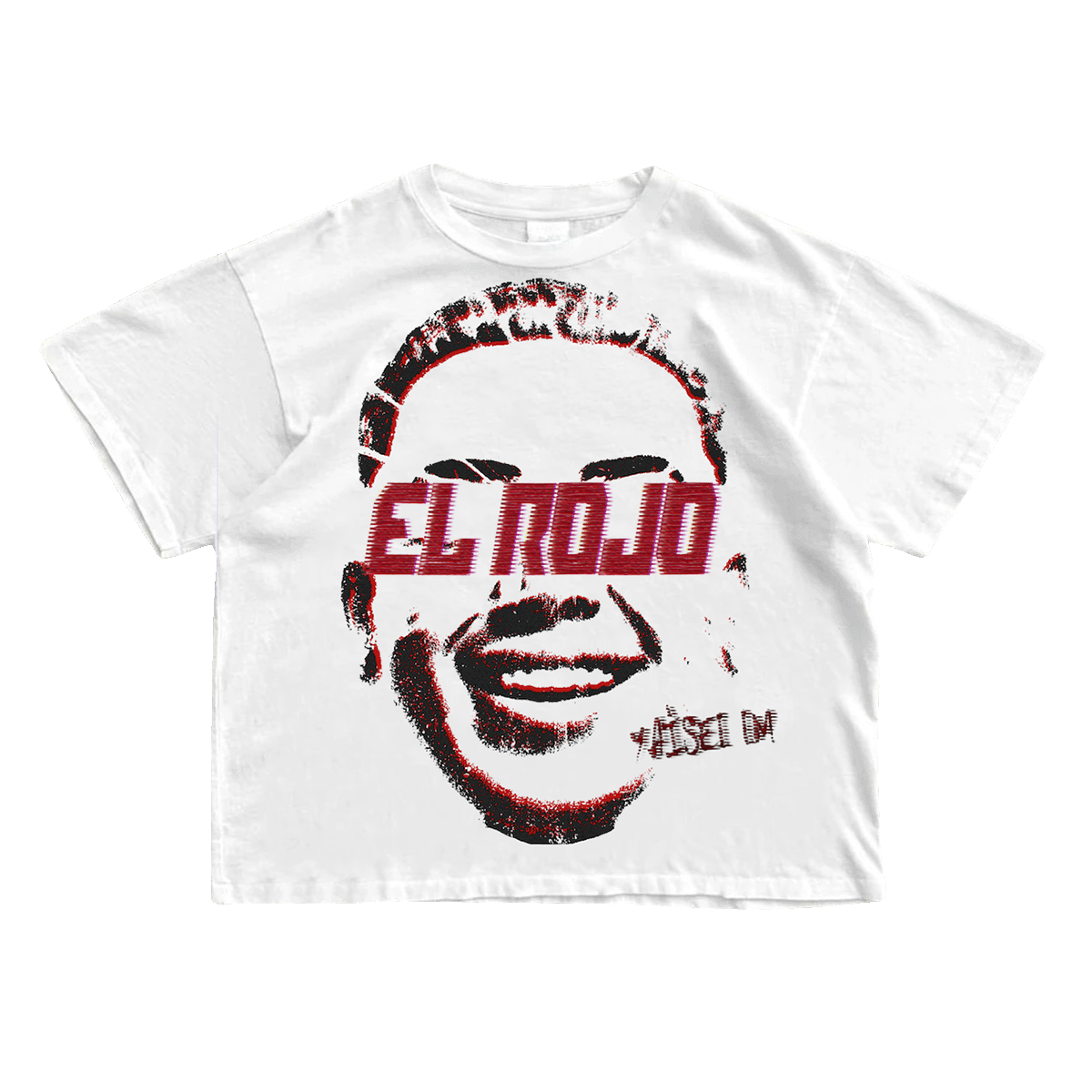 Yaisel: El Rojo - Tee (White)