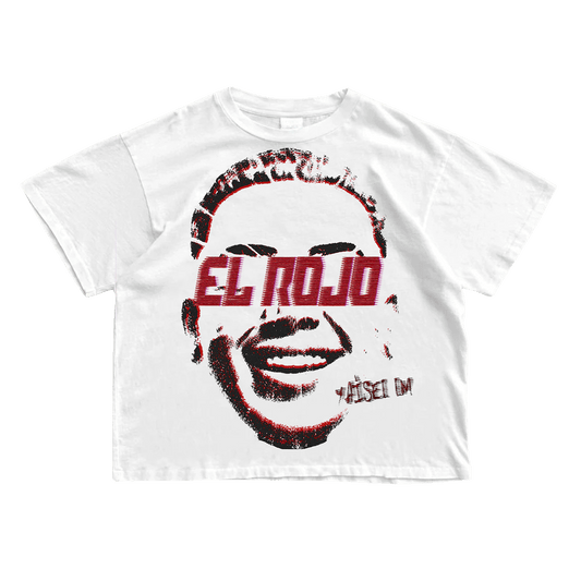 Yaisel: El Rojo - Tee (White)