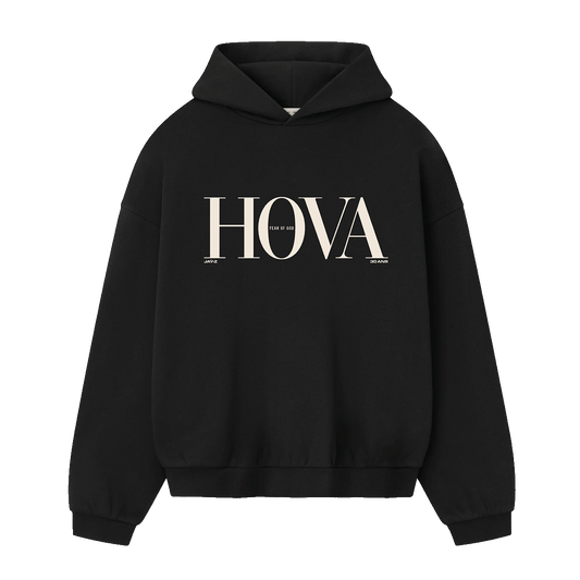 JAŸ-Z: Paris Pocketless Hoodie Black