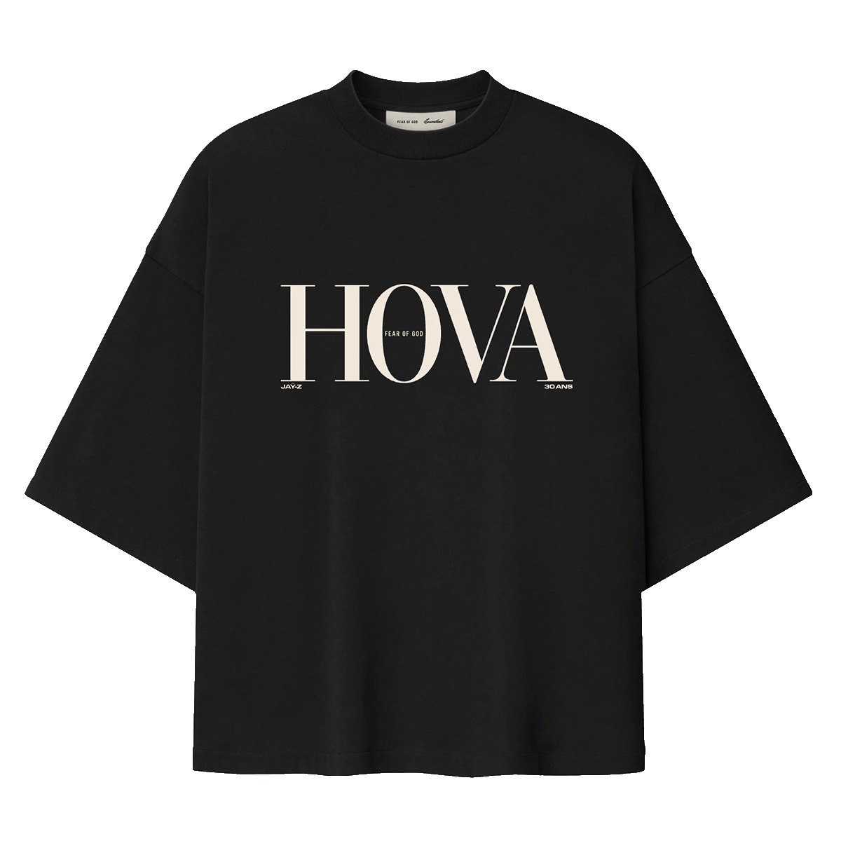 JAŸ-Z: Paris Short Sleeve Tee Black