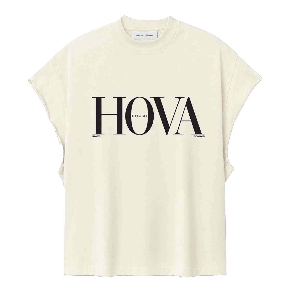JAŸ-Z: Paris Muscle Tee Cream White